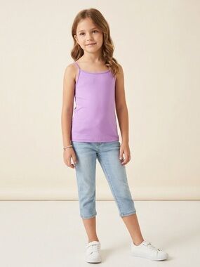 George Lavender Girls' Spaghetti-Strap Tank Top
